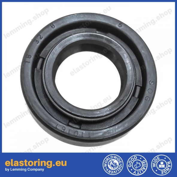 Oil seal 18x32x8 DC NBR [A-DUO]